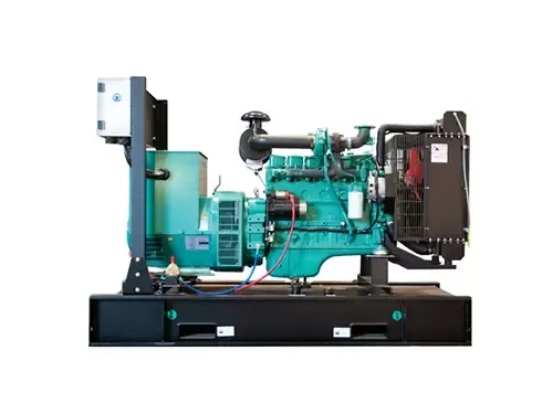 Open Cummins diesel generator set